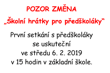 Školní hrátky pro předškoláky aneb do školy s úsměvem