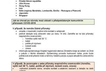 Epidemiologická situace